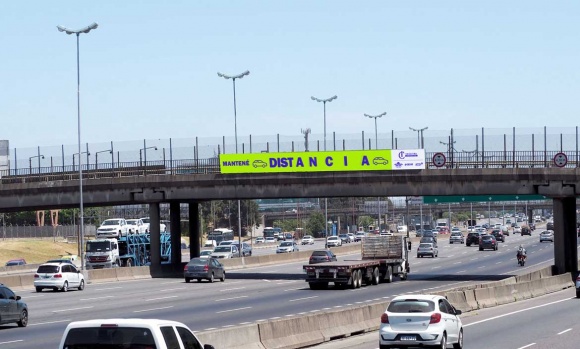 El 90% de los siniestros en las autopistas son causados por falta de distancia entre vehículos