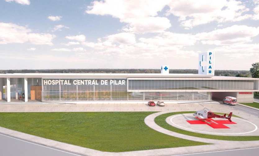 El gobierno mostró cómo será el nuevo Hospital Central de Pilar