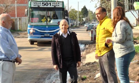 Tras obras de pavimentación, la línea de colectivos 501 retoma su recorrido