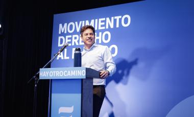 Kicillof: "Tenemos que construir una alternativa nacional para sacar adelante a la Argentina"