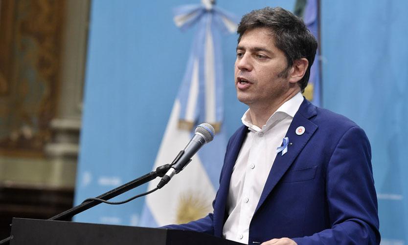 Kicillof: “En cualquier acuerdo, primero hay que cuidar la producción y el trabajo argentino”