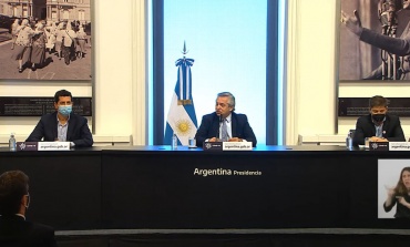 Alberto Fernández firmó convenio para financiar obras en el Río Luján