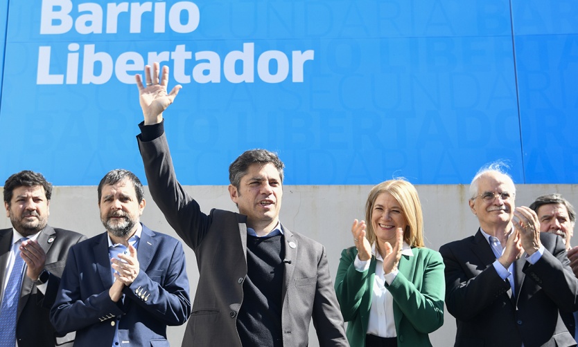 Kicillof: "vamos a defender a la educación pública, gratuita y de calidad en todos sus niveles"