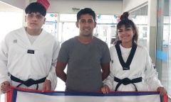 Taekwondo: Dos jóvenes del Club Municipal Lagomarsino le apuntan a los Odesur