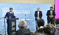 Kicillof crítico con el programa económico nacional: 
