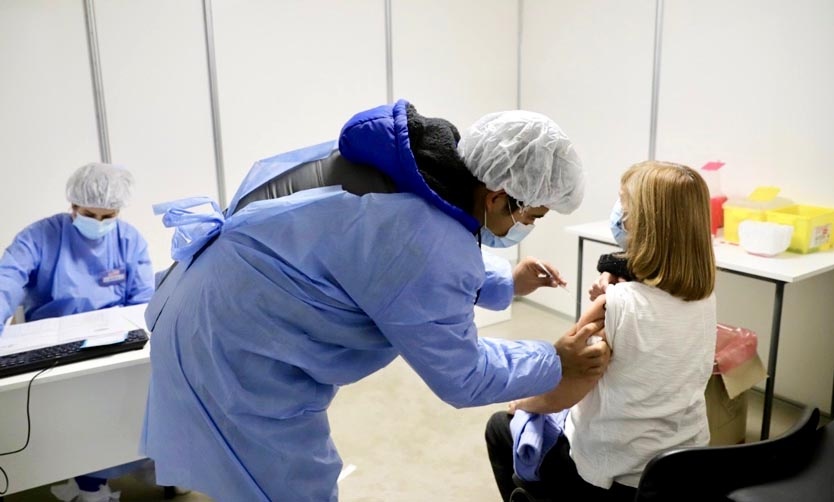 Vacuna contra el covid: 140.000 pilarenses recibieron al menos la primera dosis